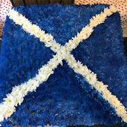 Flag of Scotland Tribute 
